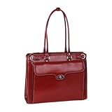 McKleinUSA Winnetka 94836 W Series Italian Leather Ladies Briefcase (Red)