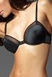 Le Mystere No9 Women's Lolita Satin/Mesh Triangle  #7159