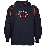 Chicago Bears Navy Blue Classic Pullover Hoody Sweatshirt