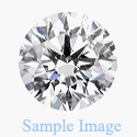 0.16 Carat - Round Cut Loose Diamond, SI1 Clarity, G Color , Excellent Cut