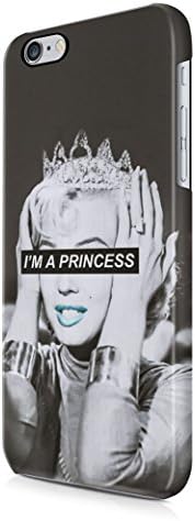 Marilyn Monroe I'm A Princess iPhone 6 Plus &amp; iPhone 6S Plus Hard Plastic Phone Case Cover