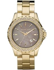 Michael Kors MK5452 Ladies Jet Set Mop Dial Gold Plated Bracelet Watch