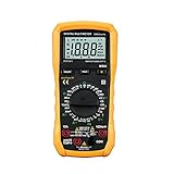 MS88 携帯式 デジタルマルチメーター 電流・電圧・・抵抗テスターコンデンサー・デューティ比・ 周波数・NCV オートレンジ/手動レンジ