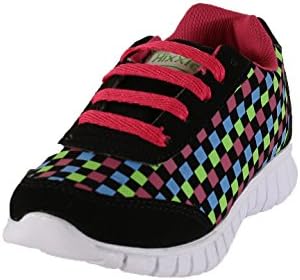 Hixxie Girls Little Kid 131H Black Sneaker - 12 M US Little Kid