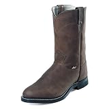 Justin Ladies 'Crazy Cow' Roper Boots - Brown by Justin Boots
