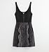 Sound & Matter Starling Zip Front Dress - Black X Xlrg