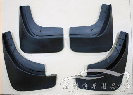 Black Auto parts 4PCS Mudguard Splash Guard Mud 