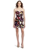 ABS Allen Schwartz Women's Strapless Bubble Dress,Black,10