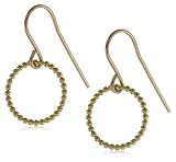 Eat Pray Love By Dogeared Karma Hoop Drop Earring