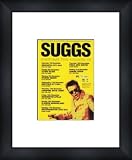 MADNESS Suggs - UK Tour 1996 - Custom Framed Original Ad