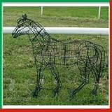 Eigenschaften tropical-world  / Garten-Figur Pferd Drahtgestell schwarz 66cm hoch