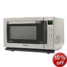 Panasonic NN-CF778SBPQ Family Size Combination Microwave Oven, 1000 Watt, Stainless Steel