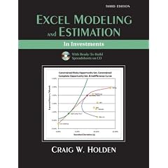 Excel Modeling in Investments