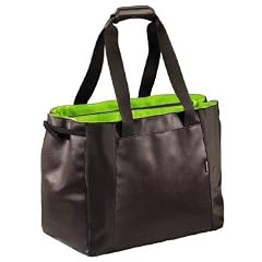 Hama 00083939 Shopper's Bag "Aspen", Braun/Gr�n