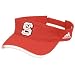 adidas North Carolina State Wolfpack Red Assistant Coaches Visor Image