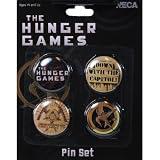 The Hunger Games - 4-Piece Button Pin Set