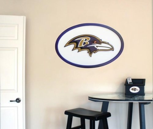 Baltimore Ravens 3D Wooden Wall Decor