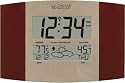 LaCrosse Atomic Digital Wallclock w/Forecast &Weather