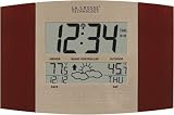 La Crosse 915mhz Wireless Atomic Weather Wall Clock with Forecast & Outdoor Temperature