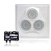 Conference Room Sound System 1 Vector Ceiling Speaker, 1 Spring-Loaded Output Mixer Amplifier image 3