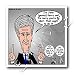 John Kerry Foot In Mouth Disease - 10x10 Iron On Heat Transfer For White Material