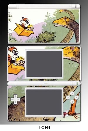 macbook pro parts:Calvin Hobbes Comic Cartoon Game Decal Cover Vinyl Skin Protector for Nintendo DS Lite Images