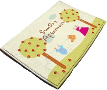 Lovely Hanging Clothes Mat Bed Pad Wave Bathroom Mats Window Door Mat