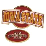 Iowa State Cyclones Slider Hat Clip W/ Golf Ball Marker - NCAA College Athletics