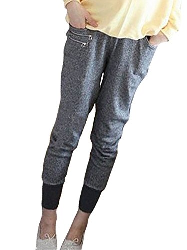 (Les Hiboux) マタニティ スウェット パンツ ウエスト調整 レディース