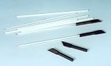 C&A Scientific Glass Stirring Rods, 5x250mm, Dozen