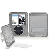 Apple Ipod Nano 3rd Generation Trans. Smoke Protective Case With Lens and Leg Stand