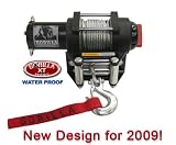 2000lb ATV Winch, Gorilla XT including Custom Mounting Plate for Honda Rincon 2003-2007 AB