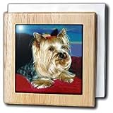 Yorkshire Terrier - 6 Inch Tile Napkin Holder