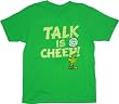 Peanuts Woodstock Talk Is Cheep Green T-shirt Tee