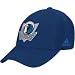 adidas Dallas Mavericks Navy Blue Basic Logo Cotton Adjustable Hat