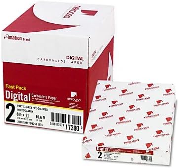 Nekoosa - Fast Pack Digital Carbonless Paper, 2-Part, Straight Sequence - Case