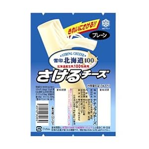 雪印北海道100 さけるチーズ プレーン 60g（2本入り）×36個