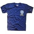 NYPD T-SHIRT, Officially Licensed Crewneck Embroidered New York Police Department Tee, Navy