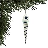 DALLAS COWBOYS OFFICIAL LIGHTED ICICLE CHRISTMAS ORNAMENT