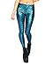 iHeartRaves Mermaid Fish Scale Costume Leggings Tights