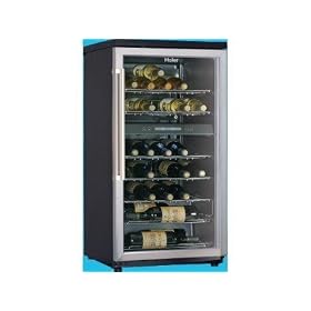 Haier 40-Bottle Dual-Zone Wine Cellar with Worktop by Haier