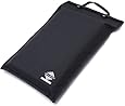 Aqua-Quest Waterproof Laptop Macbook Pro Air PC Case with Padded Sleeve - 15" BLACK Computer Dry Bag
