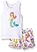 Sara's Prints Girls' Tank Top and Short Pajama Set