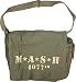 MASH M*A*S*H olive green canvas messenger bag