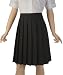 French Toast Pleated Skirt (Sizes 7-20) - black, 7