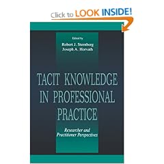 Tacit Knowledge in Professional Practice