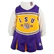 adidas LSU Tigers Infant Two-Piece Cheerleader Dress