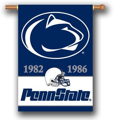SportingGoods: NCAA Penn State Nittany Lions Championship Year Two sided Banner