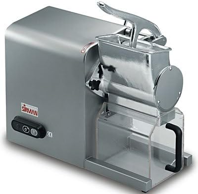 Power Base Cheese Graters - Heavy Duty - 4 Lbs. per Minute - 20-1/8" Wide x 12-1/4" Deep x 18-7/8" Tall - Sirman GFHP-2