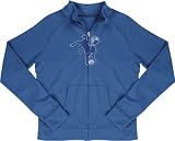 Indianapolis Colts Retro Sport Women's Retro Logo Blue Track Jacket - Large